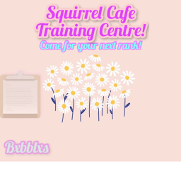 Squirrel Cafe Training Centre!