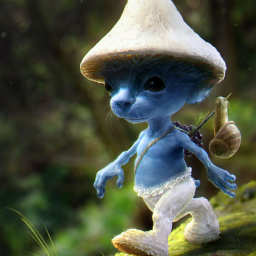 Smurf Cat