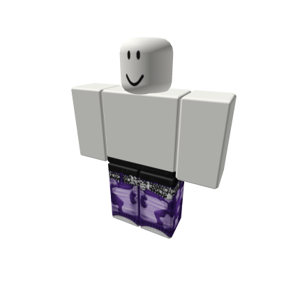 purple star zip-up cargos white rockstar boys – Roblox