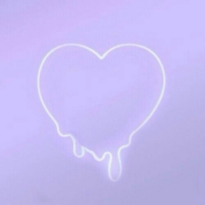 cute dripping purple heart Roblox decal