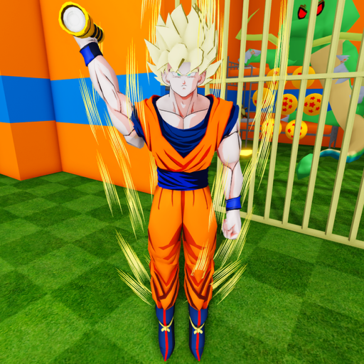 GOKU'S PRISON RUN OBBY official Roblox game thumbnail