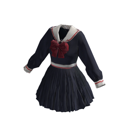 Elegant Ribbon One-Piece Dress [PBR]