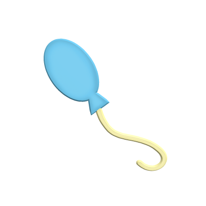 balloon kawaii hair clip Roblox item