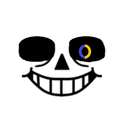 Horror Sans Face - Old . Bad Time Roblox decal