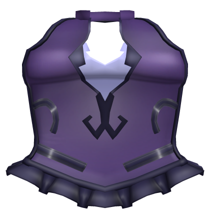 Widowmaker Cosplay Ruffled Bodysuit 
