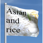 Asian and rice