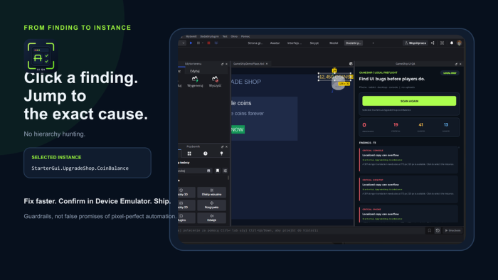 Mobile & Responsive UI QA Checker - GameShip preview 1