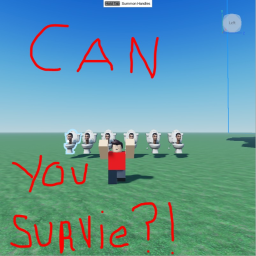 SURVIVE THE SKIBIDI TOILETS ARMY!!!