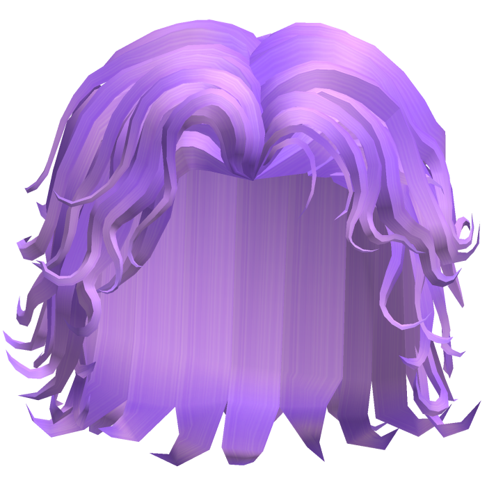 Wavey Purple Surfer Male Curly Hair