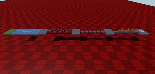 Randomly generated parkour