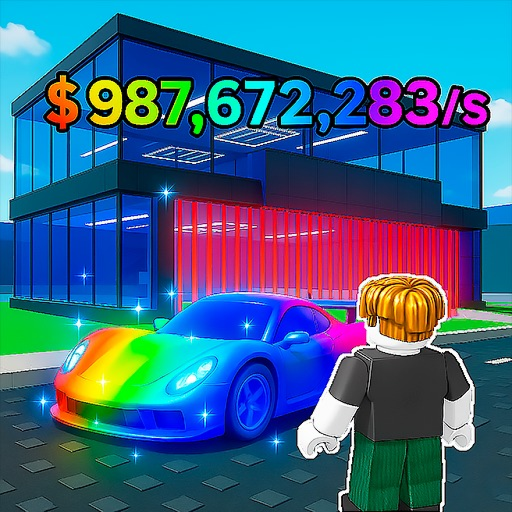 Steal a Car Tycoon official Roblox game thumbnail
