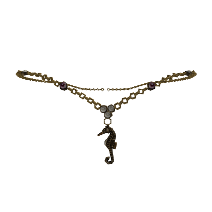 Lucrezia's Seahorse Necklace