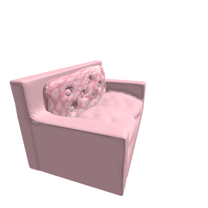 Pink Heart Sofa