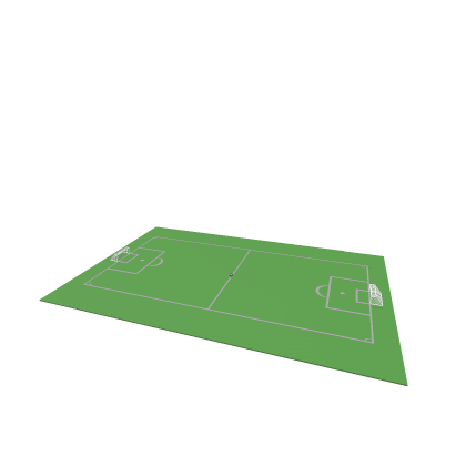 Football Pitch With Ball