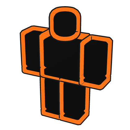 Orange Avatar Outline (1.0 Blocky)