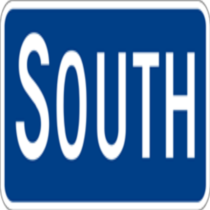 Interstate South sign Roblox decal
