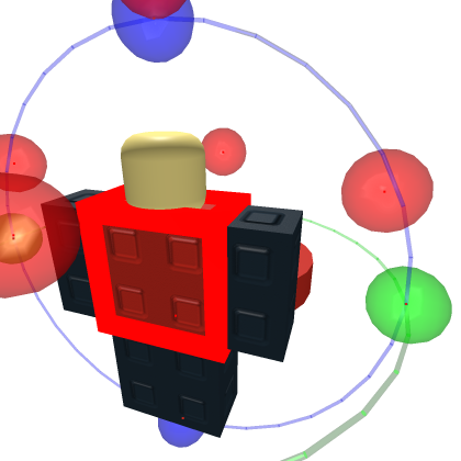 Red laser team morph