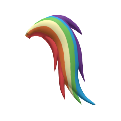 ꒰♡꒱ rainbow dash pony tail