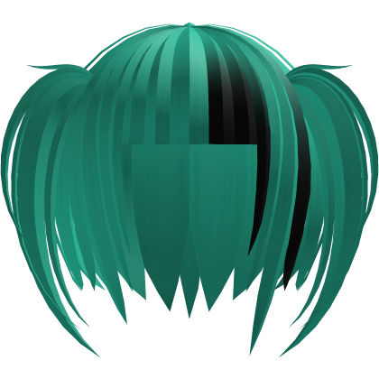 🕸️๋. ⭑ Mourning Gothic Pigtails || Teal