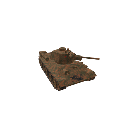Разбитый T-34