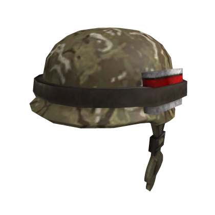 Fallen Soldier's Military Helmet