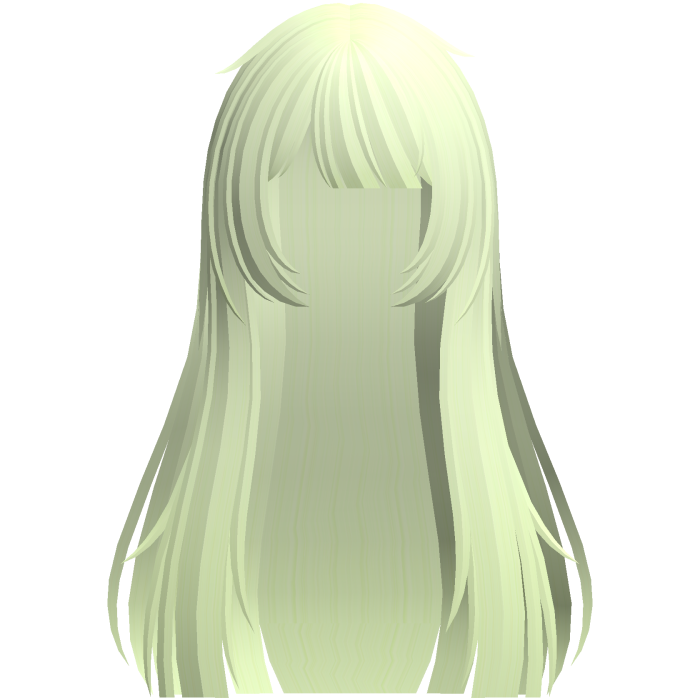 🖤 sweet sleepy fallen angel hair in pastel green