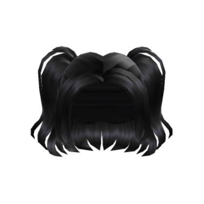 Black 🖤 hair Roblox decal