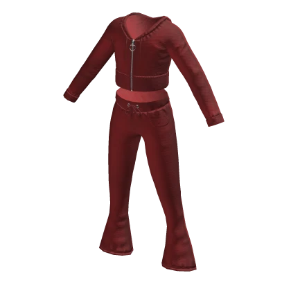 Roblox red tracksuit cheap