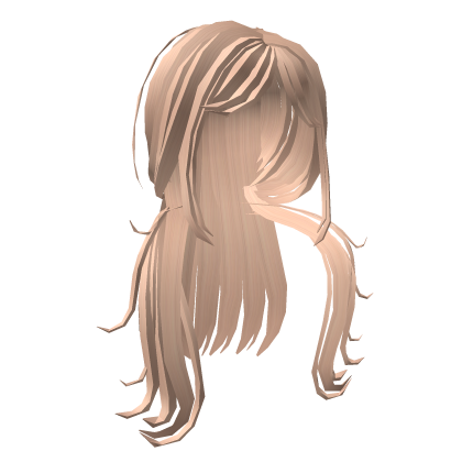 Messy Blonde Y2K Hair Roblox item