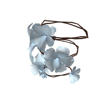 light blue tropical flower ( korblox ) 