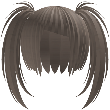 Messy Anime Twintails Milk Brown