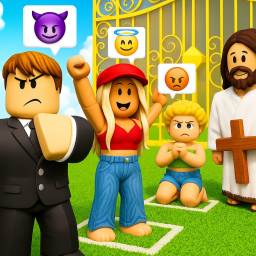 Line to Heaven Gate Simulator 🙏