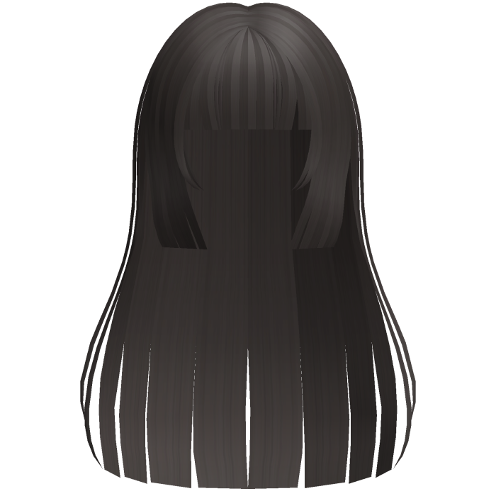 dark ash anime yumeko straight cute hair