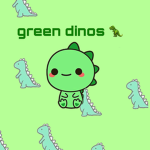 green dinos :)