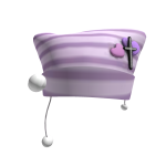 Beanie with Pom Poms (Purple)
