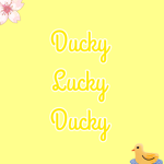 Duck lucky ducky