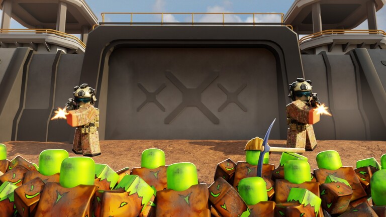 Zombie War Tycoon — official Roblox game image
