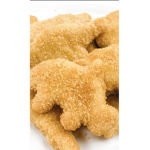 Dino chicken nuggets are good