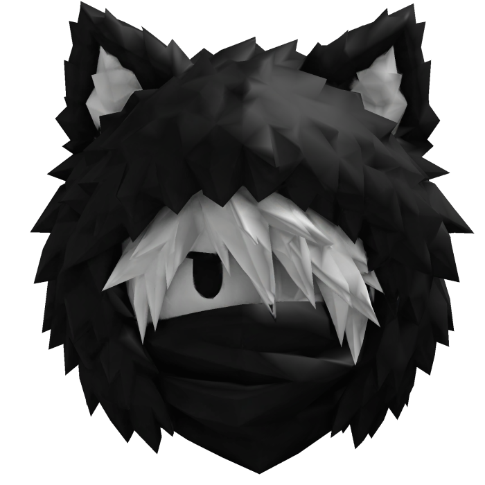 Black Wolf Hood Masked Dashie