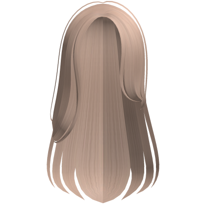 ♡ Soft Long Straight Dreamy Flowy Hair (Milk Tea) Roblox item