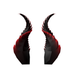 Draconic Master Magma Flame Tipped Horns