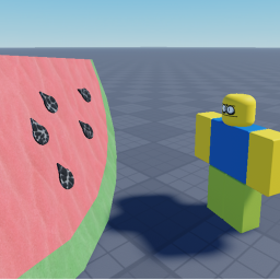 stare at a watermelon simulator