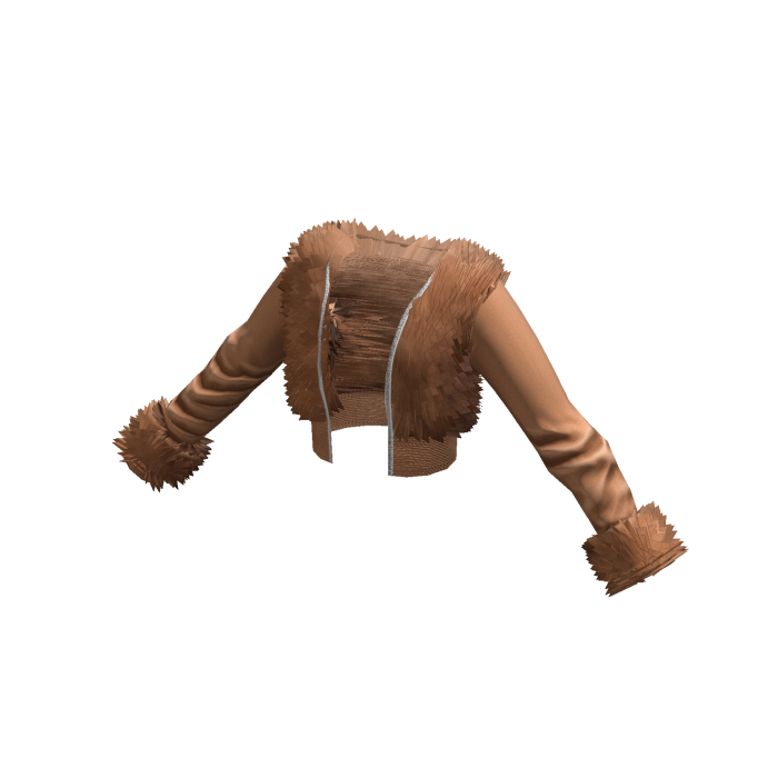 Brown Pink Y2K Gyaru Fluffy Fur Jacket • DD22