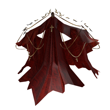 Red Ornate Royal Dress