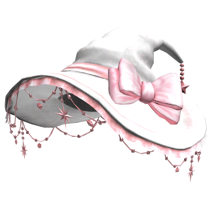 Halloween Jeweled Witch Hat w/ Bow