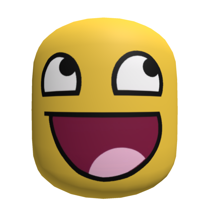 Classic Noob Epic Face Head