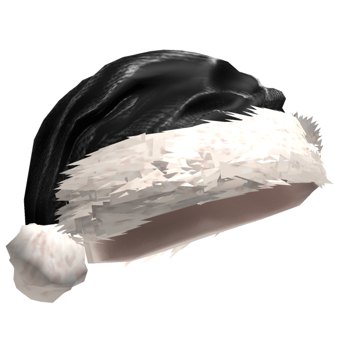 Cozy Christmas Natal Santa Hat (Black)