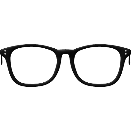 glasses black