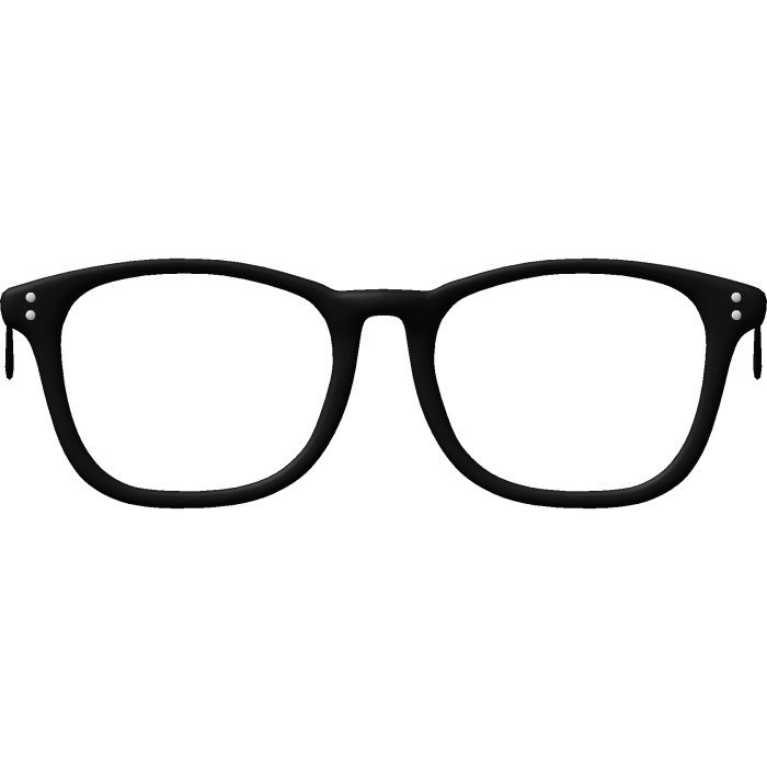 glasses black