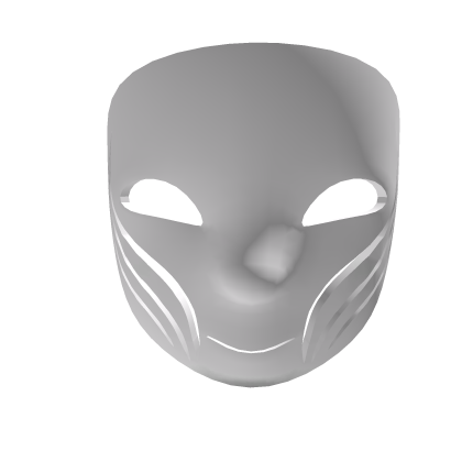 White Mask smile Roblox item